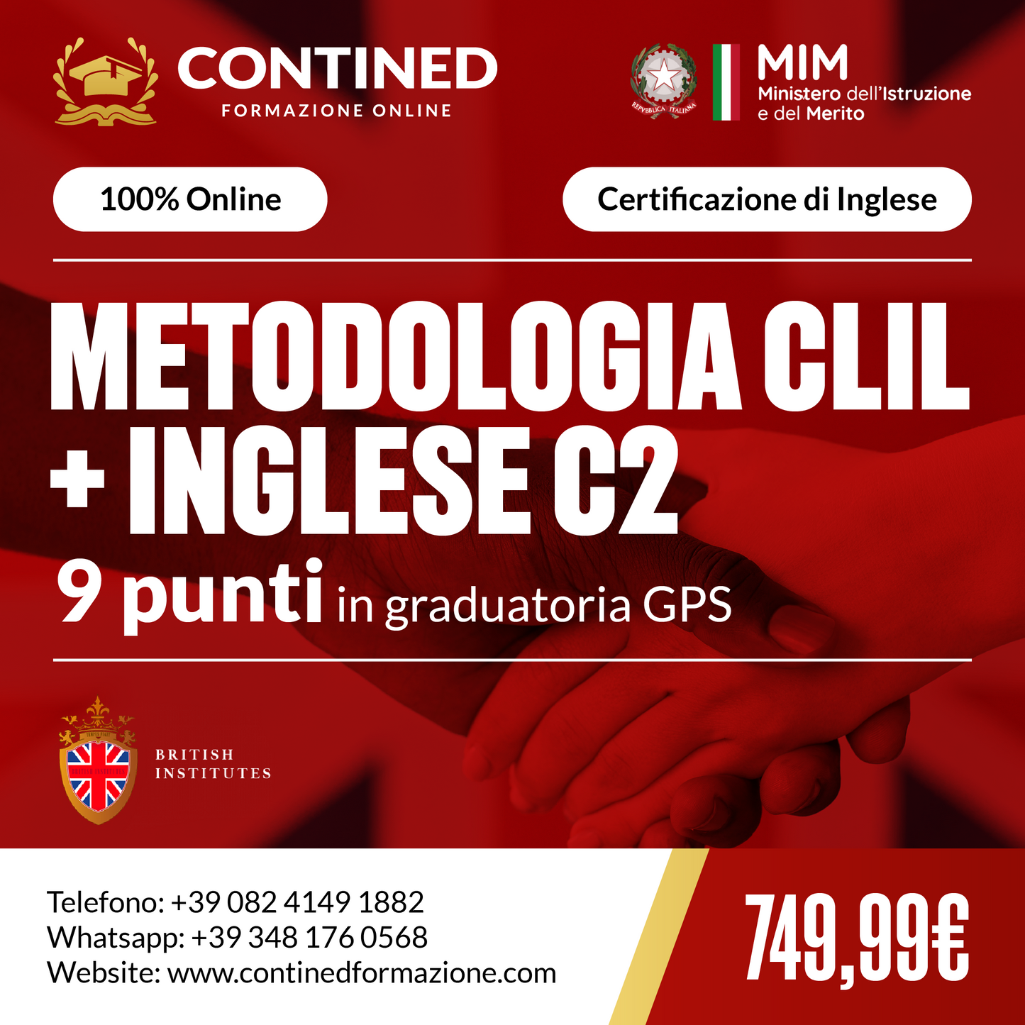 Metodologia CLIL + Inglese C2