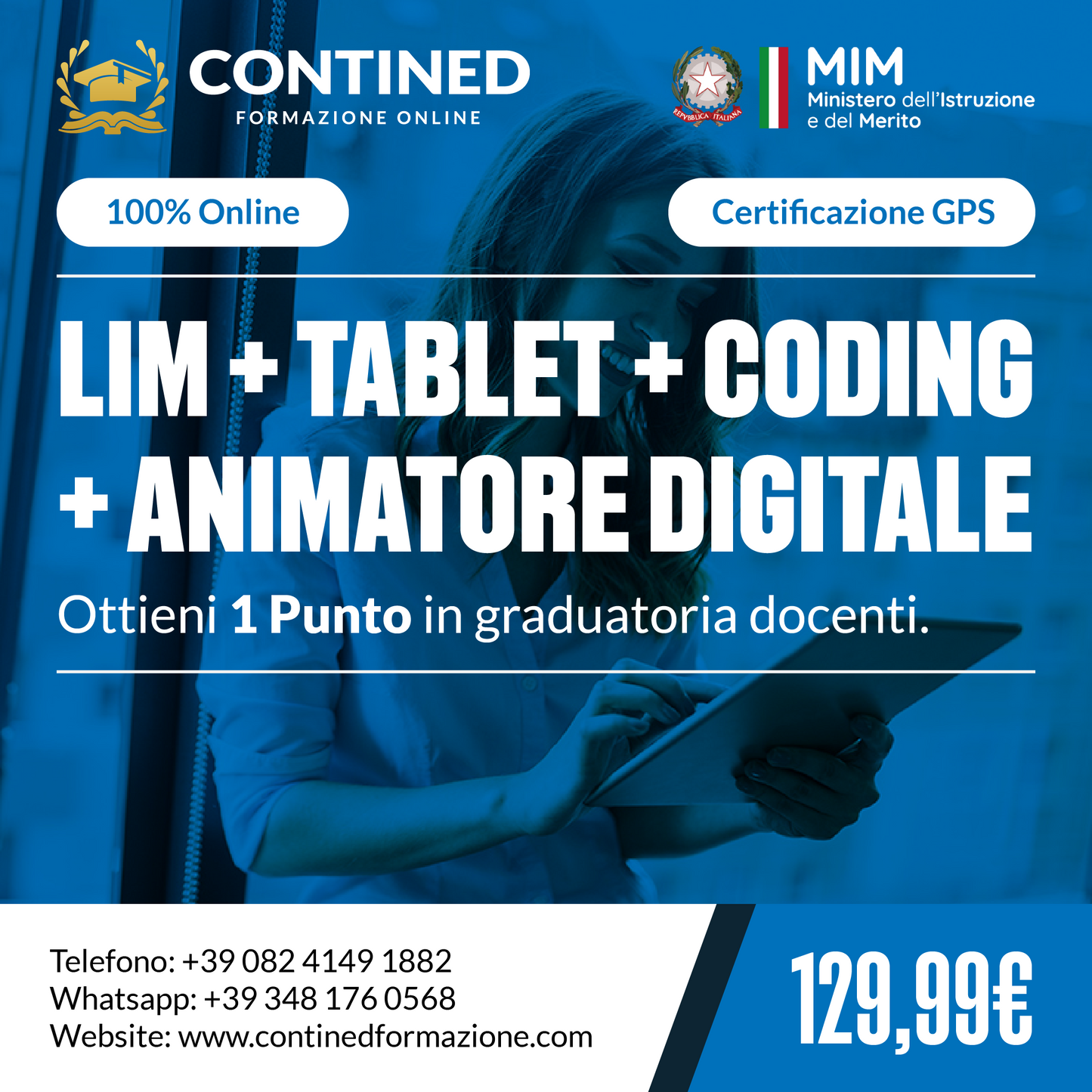 Pack 1 Punto: Lim + Tablet + Coding + Animatore Digitale