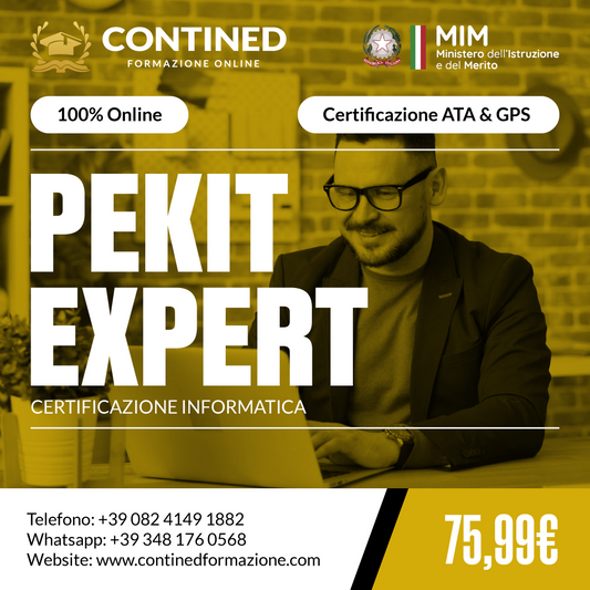 Certificazione Online Pekit Expert